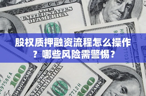 济南股权质押融资流程怎么操作？哪些风险需警惕？